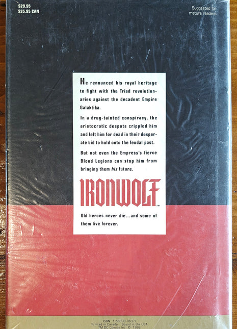 Ironwolf Fires of the Revolution HC (1992 DC)