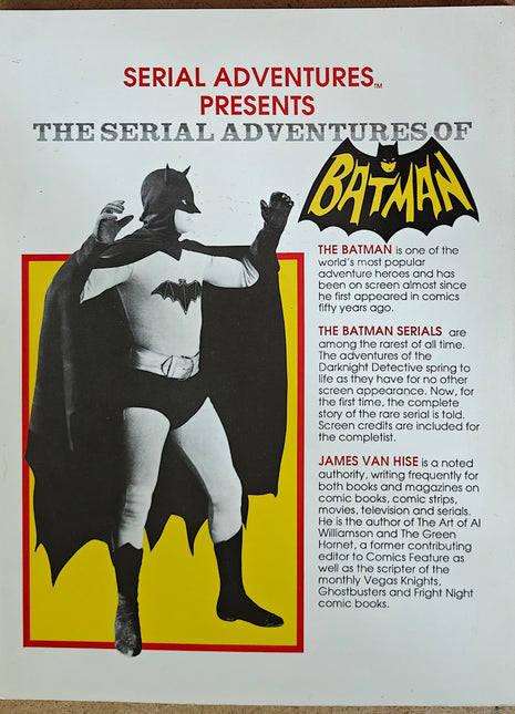 Serial Adventures of Batman SC (1989 Pioneer Books)