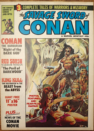 Savage Sword of Conan (UK 1977 Marvel 2nd Series) #15