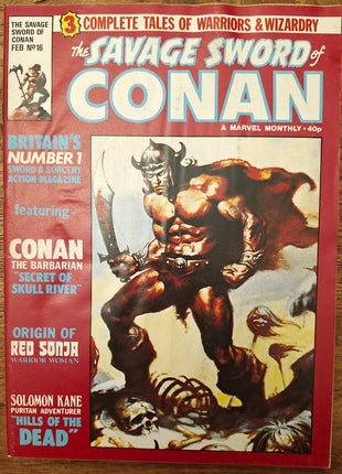 Savage Sword of Conan (UK 1977 Marvel 2nd Series) #16