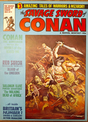 Savage Sword of Conan (UK 1977 Marvel 2nd Series) #17