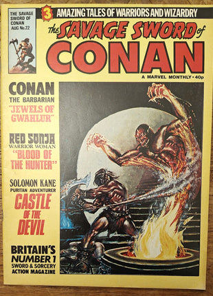 Savage Sword of Conan (UK 1977 Marvel 2nd Series) #22