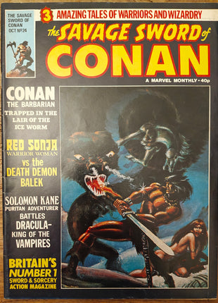 Savage Sword of Conan (UK 1977 Marvel 2nd Series) #24