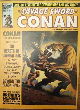 Savage Sword of Conan (UK 1977 Marvel 2nd Series) #26