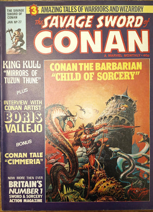 Savage Sword of Conan (UK 1977 Marvel 2nd Series) #27