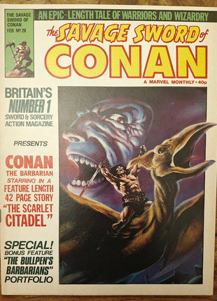 Savage Sword of Conan (UK 1977 Marvel 2nd Series) #28