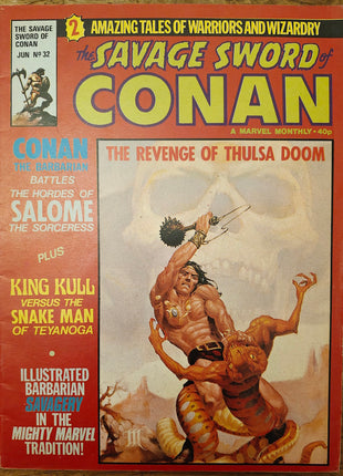 Savage Sword of Conan (UK 1977 Marvel 2nd Series) #32