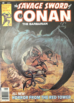 Savage Sword of Conan (1974 Marvel) #21