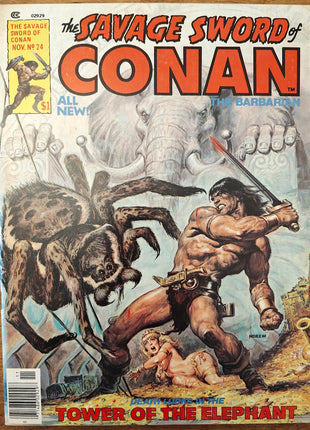 Savage Sword of Conan (1974 Marvel) #24