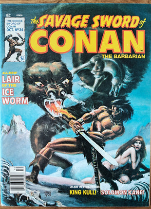 Savage Sword of Conan (1974 Marvel) #34