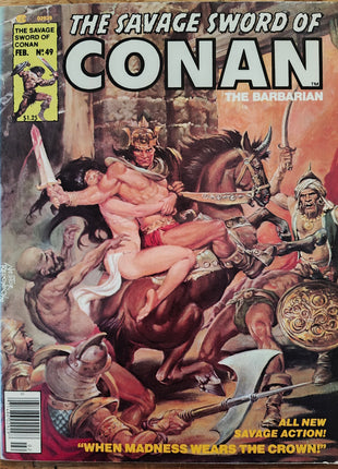 Savage Sword of Conan (1974 Marvel) #49