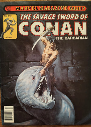 Savage Sword of Conan (1974 Marvel) #61
