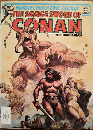 Savage Sword of Conan (1974 Marvel) #70