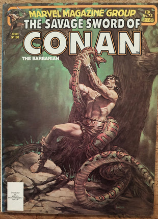Savage Sword of Conan (1974 Marvel) #73