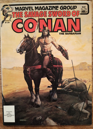 Savage Sword of Conan (1974 Marvel) #76