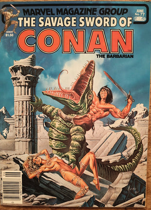 Savage Sword of Conan (1974 Marvel) #77