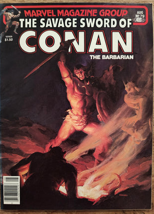 Savage Sword of Conan (1974 Marvel) #79