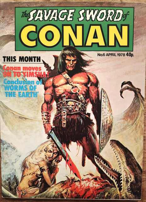Savage Sword of Conan (UK 1977 Marvel 2nd Series) #6