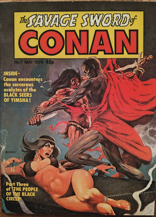 Savage Sword of Conan (UK 1977 Marvel 2nd Series) #7