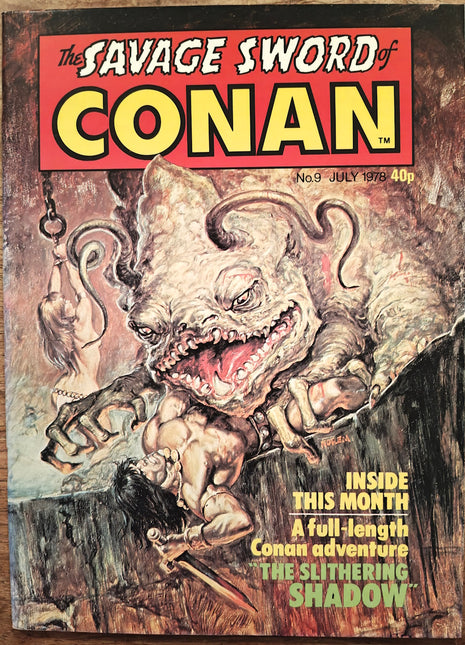 Savage Sword of Conan (UK 1977 Marvel 2nd Series) #9