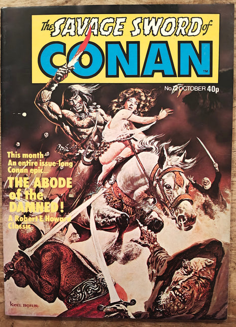 Savage Sword of Conan (UK 1977 Marvel 2nd Series) #12