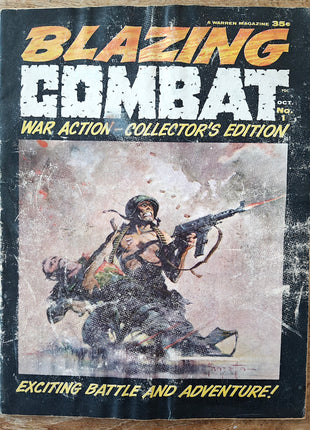 Blazing Combat (1965 Warren Magazine) #1