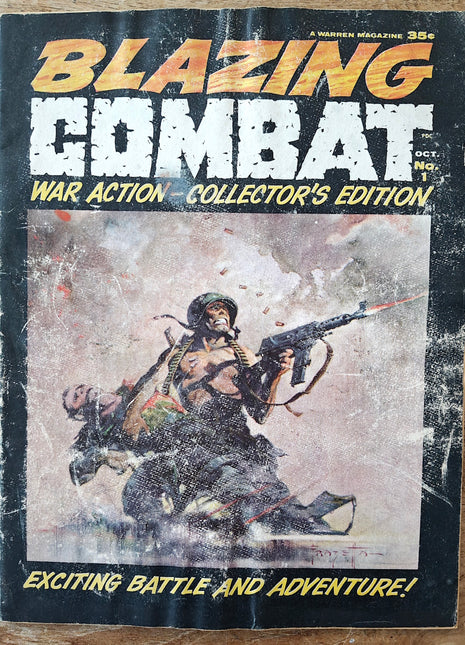 Blazing Combat (1965 Warren Magazine) #1