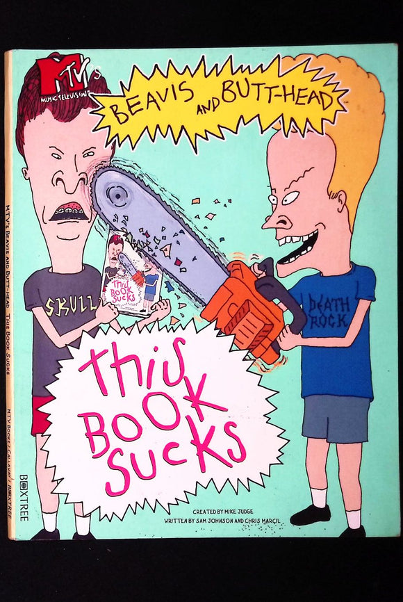Beavis and Butt-Head This Book Sucks SC (1993 Pocket Books) - Mycomicshop.be