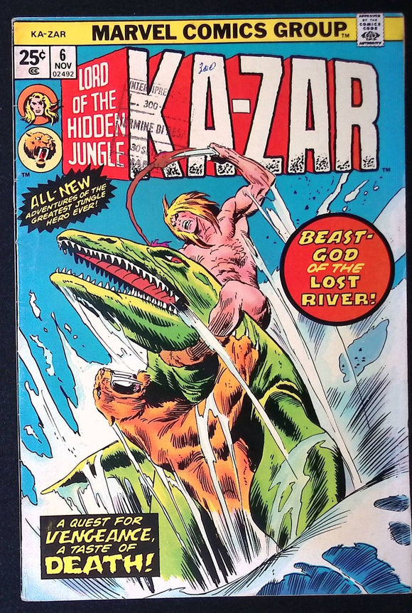 Ka-Zar (1974 2nd Series) #6 - Mycomicshop.be