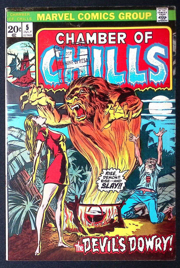 Chamber of Chills (1972) #5 - Mycomicshop.be