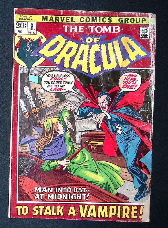 Tomb of Dracula (1972 1st Series) #3 - Mycomicshop.be