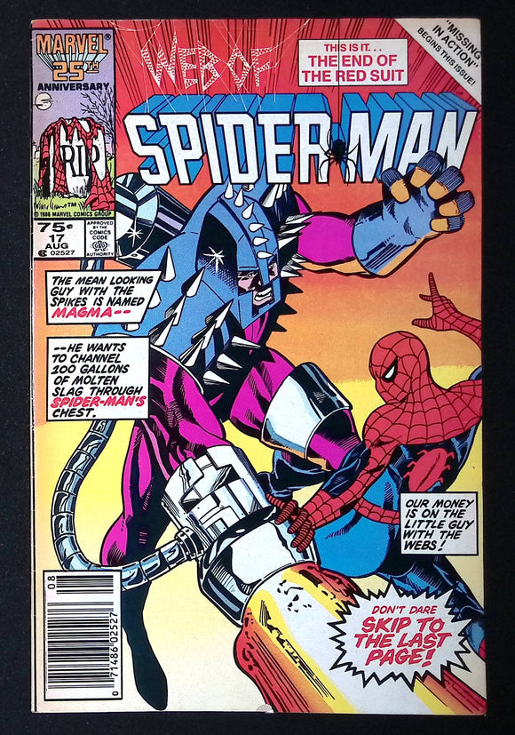 Web of Spider-Man (1985 1st Series) #17 - Mycomicshop.be