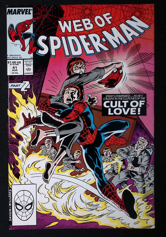 Web of Spider-Man (1985 1st Series) #41 - Mycomicshop.be