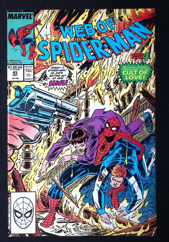 Web of Spider-Man (1985 1st Series) #43 - Mycomicshop.be
