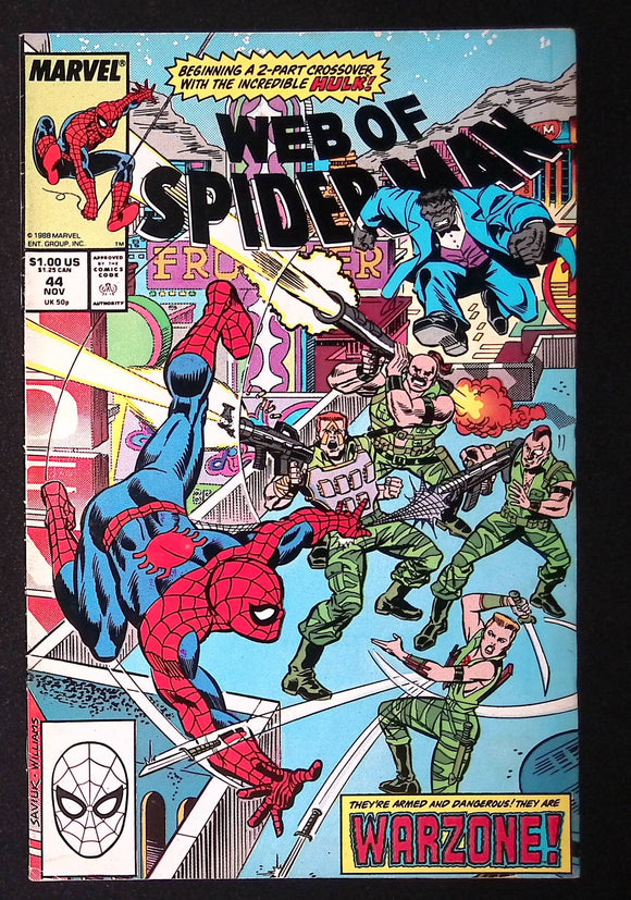 Web of Spider-Man (1985 1st Series) #44 - Mycomicshop.be
