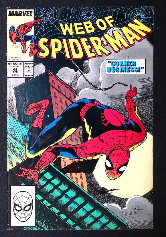 Web of Spider-Man (1985 1st Series) #49 - Mycomicshop.be