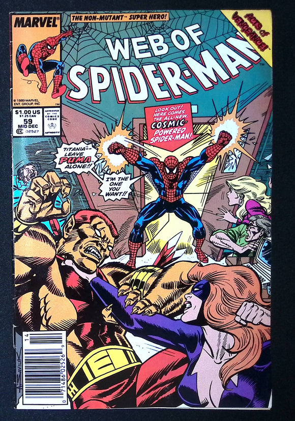 Web of Spider-Man (1985 1st Series) #59 - Mycomicshop.be