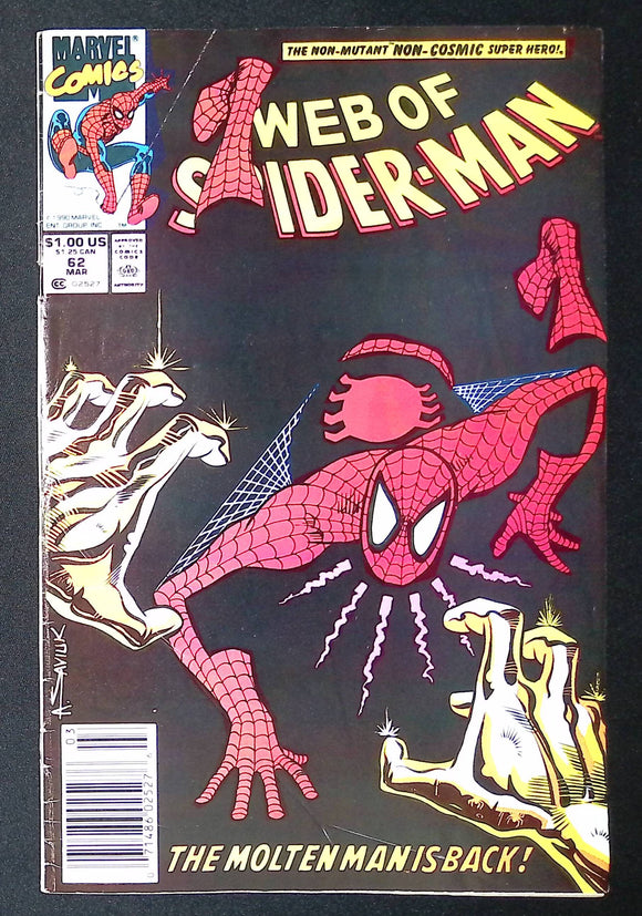 Web of Spider-Man (1985 1st Series) #62 - Mycomicshop.be