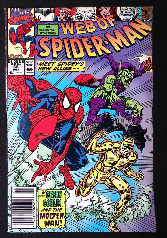 Web of Spider-Man (1985 1st Series) #66 - Mycomicshop.be