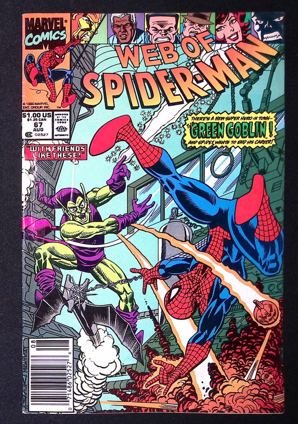 Web of Spider-Man (1985 1st Series) #67 - Mycomicshop.be