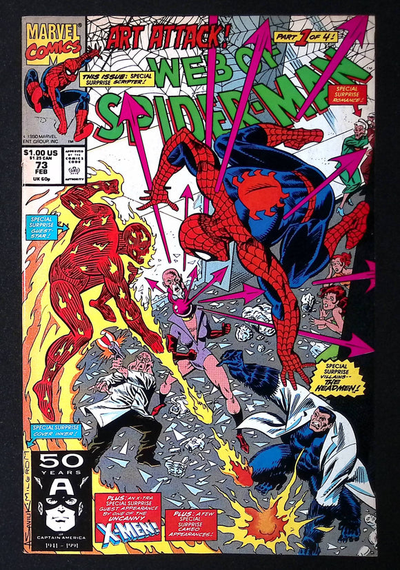 Web of Spider-Man (1985 1st Series) #73 - Mycomicshop.be