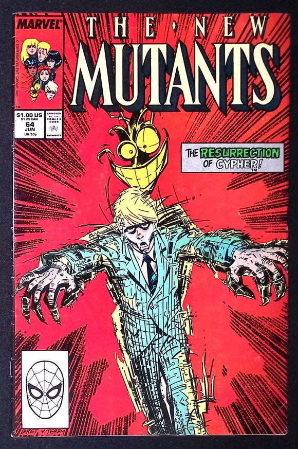 New Mutants (1983 1st Series) #64 - Mycomicshop.be