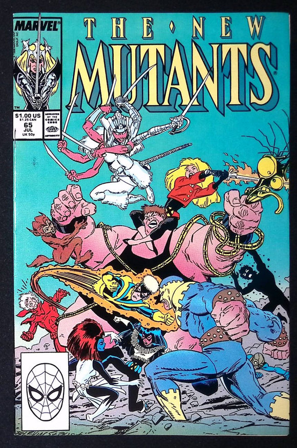 New Mutants (1983 1st Series) #65 - Mycomicshop.be