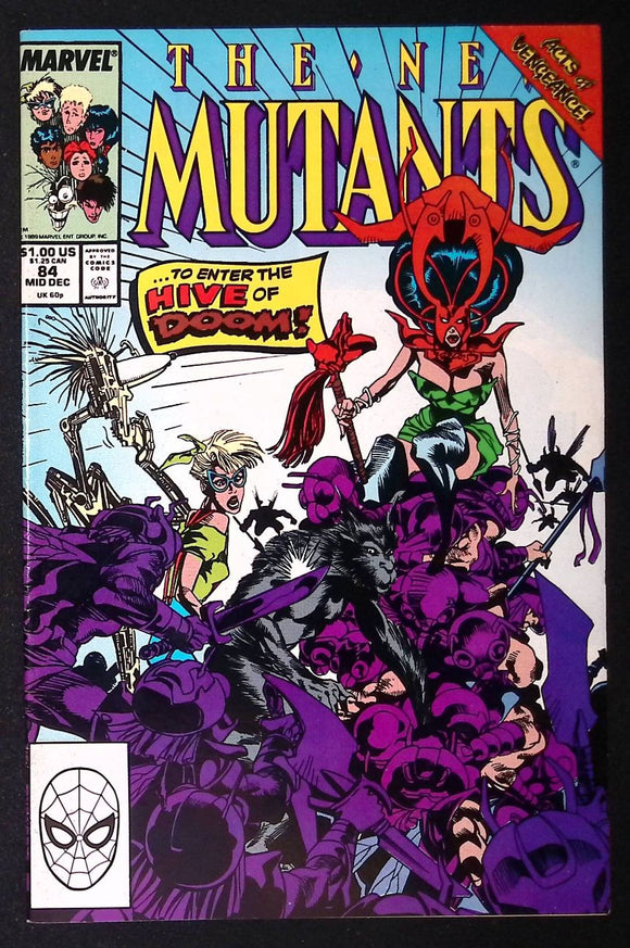 New Mutants (1983 1st Series) #84 - Mycomicshop.be