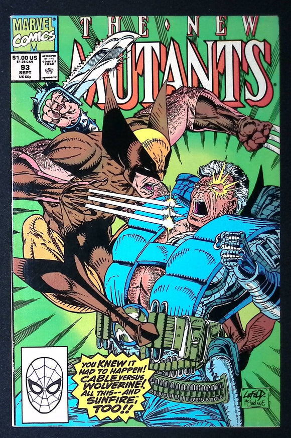 New Mutants (1983 1st Series) #93 - Mycomicshop.be
