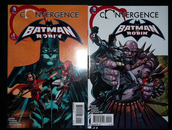 Convergence Batman and Robin (2015) Complete Set - Mycomicshop.be