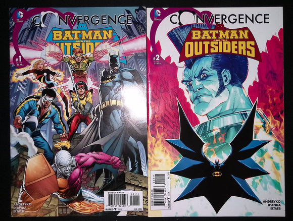 Convergence Batman and The Outsiders (2015) Complete Set - Mycomicshop.be