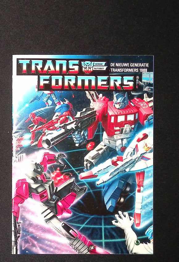 Transformers Speelgoedbrochure 1988 - Mycomicshop.be