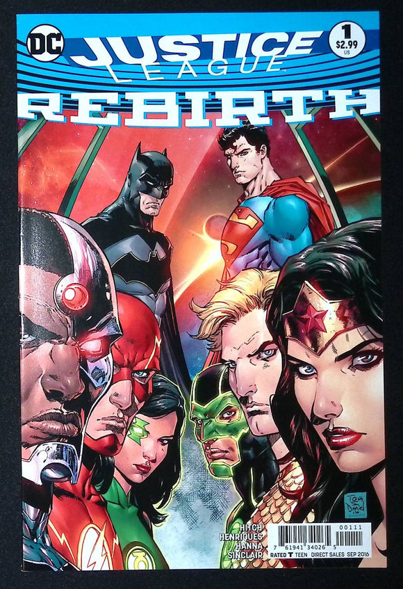 Justice League Rebirth (2016) #1A - Mycomicshop.be