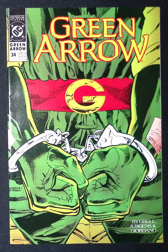 Green Arrow (1987 1st Series) #34 - Mycomicshop.be